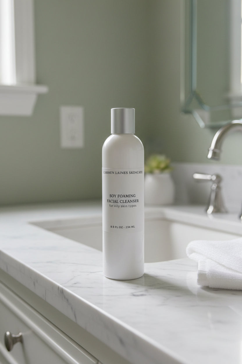 Soy Foaming Facial Cleanser 8 oz.