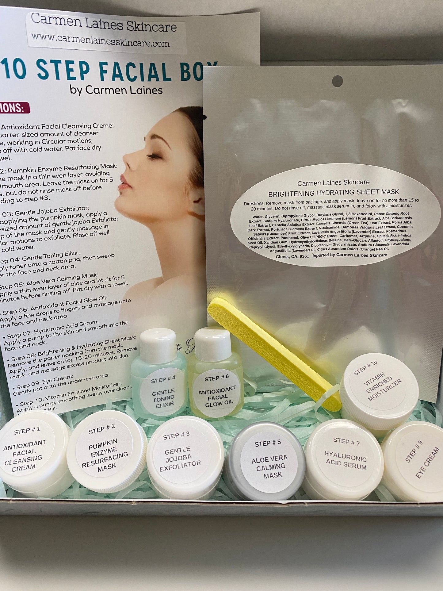 10-Step Facial Includes 1 Full Facial