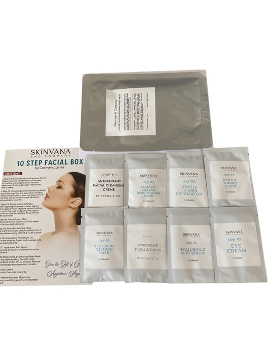 10-Step Facial Includes 1 Full Facial
