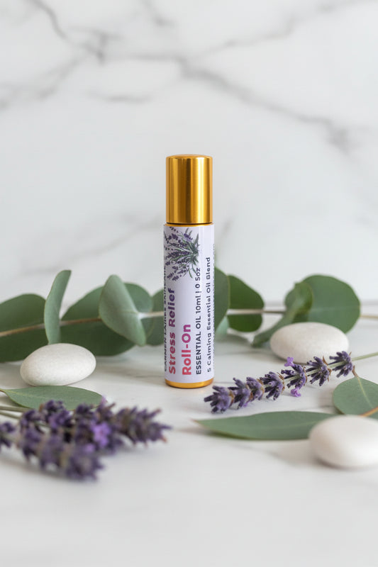 Stress Relief Roll-On | Calming Essential Oil Blend